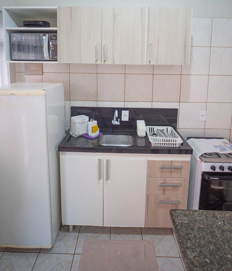 Apartamento completo na praia da Guarda do Embaú
