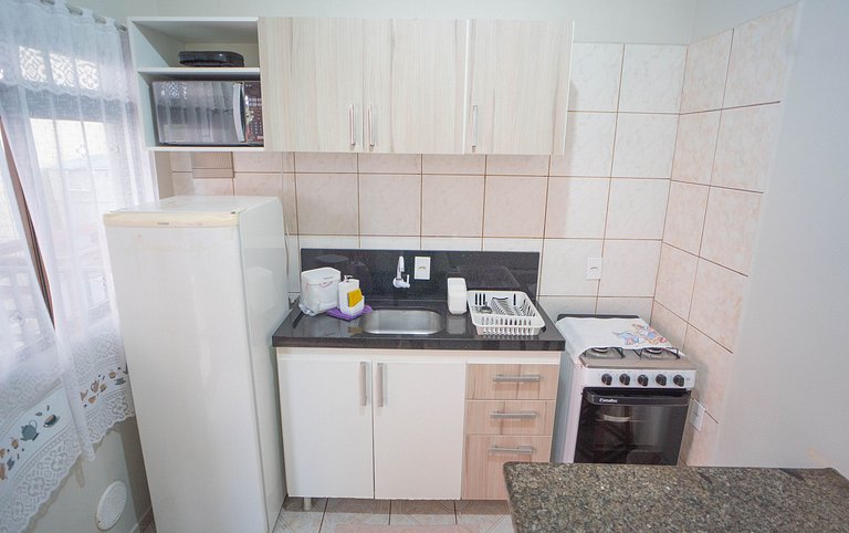Apartamento completo próximo à Praia da Guarda do Embaú, em